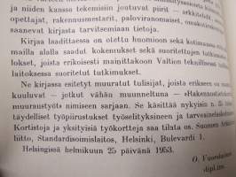 Taloustulisijat -suunnittelu, tekniikka, muuraus (uuninmuuraus), lämmittäminen ym.
