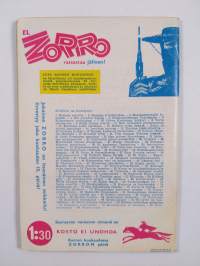 El Zorro del Castelrey n:o 12/1966 : Kiehuva tuuli