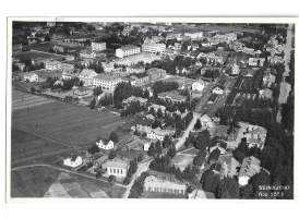 Seinäjoki  - ilmavalokuva paikkakuntapostikortti postikortti kulkenut 1939