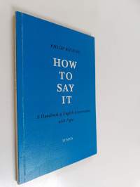 How to say it