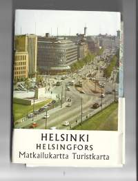 Helsinki matkailukartta 1963  - matkailuesite