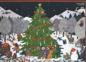 Partiolaisten Adventtikalenteri  2017  avaamaton pakkaus