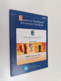 Laadun ja henkilöstöjohtamisen vuosikirja 2006