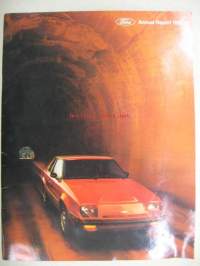 Ford Annual report 1980 -vuosikertomus