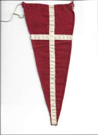 Tanska  lippuviiri  - matkailuviiri  viiri  n 15x30 cm