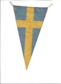 Ruotsi  lippuviiri  - matkailuviiri  viiri  n 15x30 cm