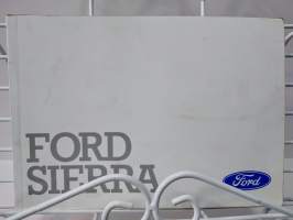 Ford Sierra käyttöohjekirja v.1988