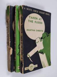 Agatha Christie -paketti (3 kirjaa) : Taken at the flood ; Peril at end house ; Appointment with death