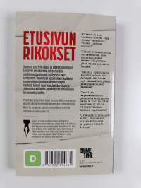 Etusivun rikokset : näin kovat uutiset syntyivät : Oikeustoimittajat 30 vuotta