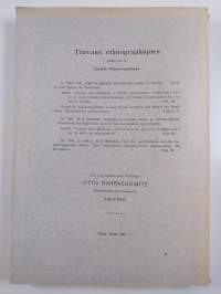 Über die Sperrfischerei bei den Finnisch-Ugrischen Völkern. Eine vergleichende Ethnographische Untersuchung