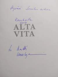 Alta vita : porokulttuurin ja Lapin luonnon tietosanakirja (signeerattu, tekijän omiste)
