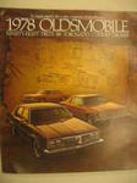 Oldsmobile Ninety-Eight, Delta 88, Toronado, Custom Cruiser myyntiesite vm. 1978