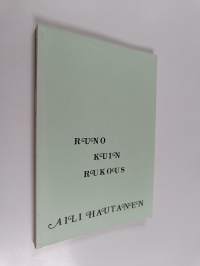 Runo kuin rukous