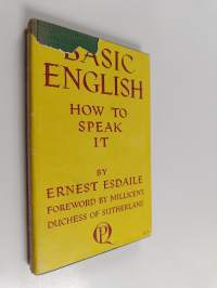 Basic English : how to speak it