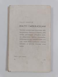 Matti tarkkasilmä