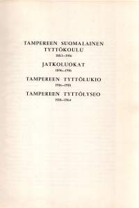 Tampereen Tyttölyseo 1883-1964