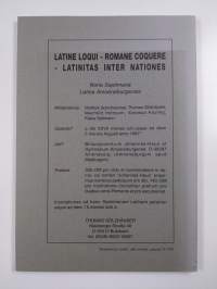 Latinitas - commentarii linguae latinae excolendae provehendae