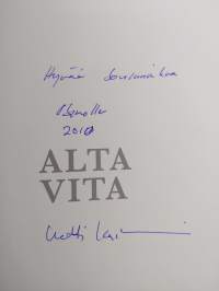 Alta vita : porokulttuurin ja Lapin luonnon tietosanakirja (signeerattu, tekijän omiste)