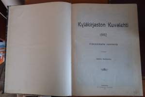 Kyläkirjaston kuvalehti 1902 A ja B sarja sidottuna kansiin