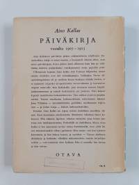 Päiväkirja vuosilta 1907-1915