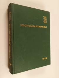 Ekonomimatrikkeli 1970