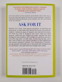 Ask For It - How Women Can Use the Power of Negotiation to Get What They Really Want
