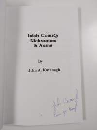 Irish county nicknames &amp; arms (signeerattu)
