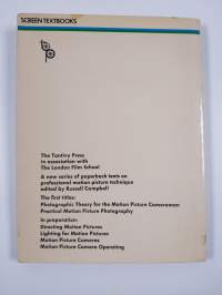 Photographic theory for the motion picture cameraman
