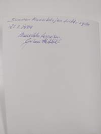 Viulunsoittoa helpottavia ergonomisia ohjeita ja harjoitteita (signeerattu, tekijän omiste)