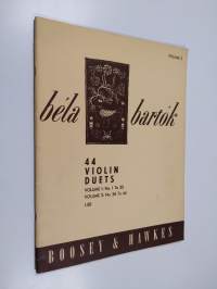 Béla bartók : 44 violin duets Vol. 2
