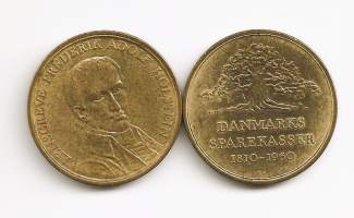 Danmarks sparekasser  1910 - 1960  mitali  35 mm