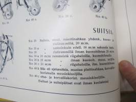 Napialan Nahkatehdas Oy - Hinnasto 1938