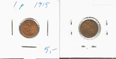 1 penni 1915