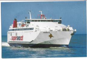 Superseacat Two  - laivakortti, laivapostikortti  postikortti  kulkematon