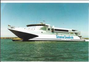 Stena Sea Lynx- laivakortti, laivapostikortti  postikortti  kulkematon