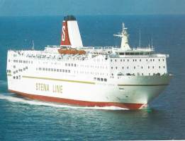 Stena Line - laivakortti, laivapostikortti  postikortti  kulkematon