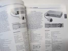 Sony Video Equipment 1994 -kattava luettelo videolaitteista ja tarvikkeista ammattikäyttöön