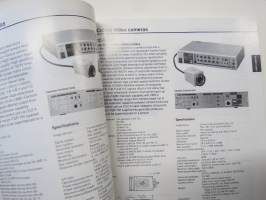 Sony Video Equipment 1994 -kattava luettelo videolaitteista ja tarvikkeista ammattikäyttöön