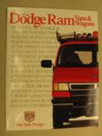 Dodge Ram Vans &amp; Wagons vm. 1996 myyntiesite