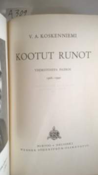 Kootut runot 1906-1940