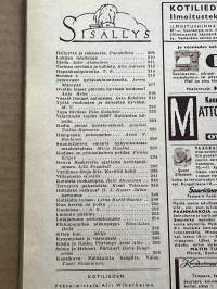 Kotiliesi 1963 nr 4 Helmikuu mm. Suunnitteleva emäntä Hilkka Syväranta (Orimattila) nykyaikaisessa maatalossa, Tyyne Paasivuori