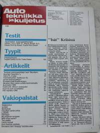 Auto tekniikka ja kuljetus 1986 nr 4