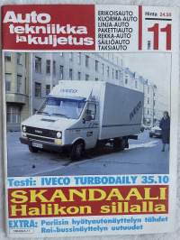 Auto tekniikka ja kuljetus 1986 nr 11