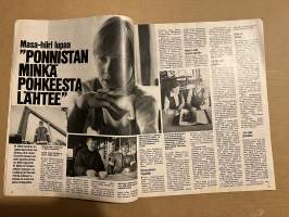 Seura 1982 nr 8, Eero Nelimarkka, Helena Takalo, Matti Nykänen, Pentti Kouri, Sanna Majanlahti