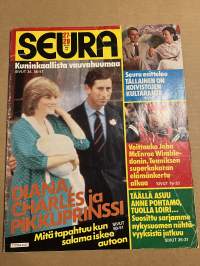 Seura 1982 nr 27-28, Diana, Charles ja pikkuprinssi, julkkisten asuinpaikat, Koivistojen Kultaranta