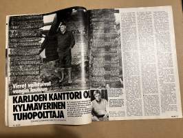 Seura 1982 nr 47, Armi Kuusela, Karijoen kylmäverinen tuhopolttaja, Erna Tauro