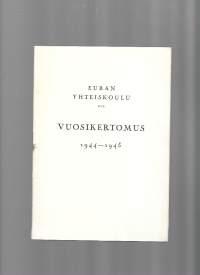 Euran   Yhteiskoulu 1944 - 44 vuosikertomus  oppilasluettelo