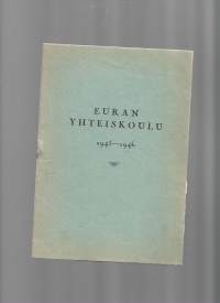 Euran   Yhteiskoulu 1945 - 46 vuosikertomus  oppilasluettelo