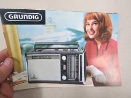 Grundig Prima-Boy, Music-Boy, Yacht-Boy, Automatic-Boy De Luxe, Auto-Boy radio -myyntiesite