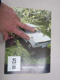 GM Katsaus 1966 nr 4, sis. mm. seur. artikkelit / kuvat / mainokset; GM suomessa 25 vuotta - historiaa, Uudet Vauxhall Viva &amp; Opel Rekord, Amerikkalaisia uutuuksia,